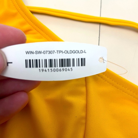 Adore Me Averie Contour Bikini Yellow Large - Picture 5 of 9